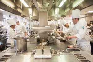 The Bocuse kitchen at the CIA